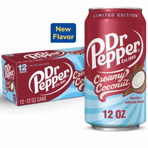 Dr Pepper Creamy Coconut Soda - Classic Ready