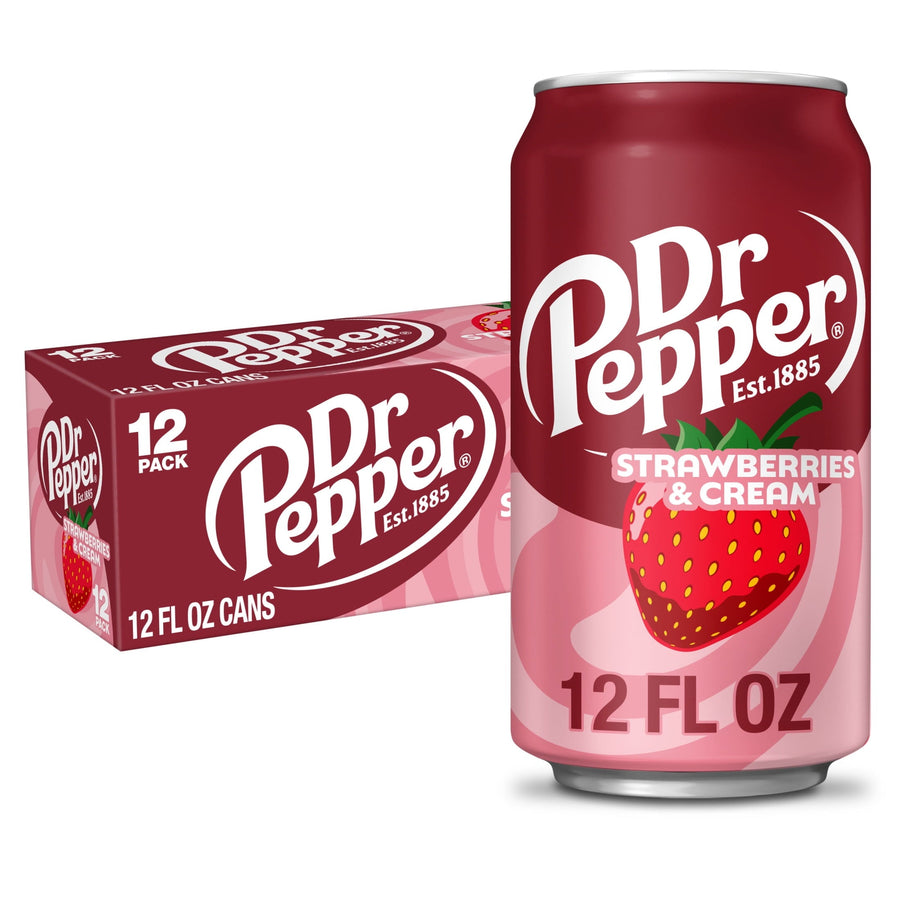 Dr Pepper Strawberries & Cream Soda - Daily Pick