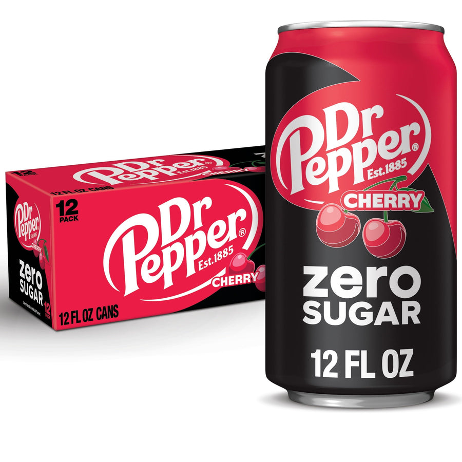Dr Pepper Cherry Zero Sugar Soda - Premium Pick