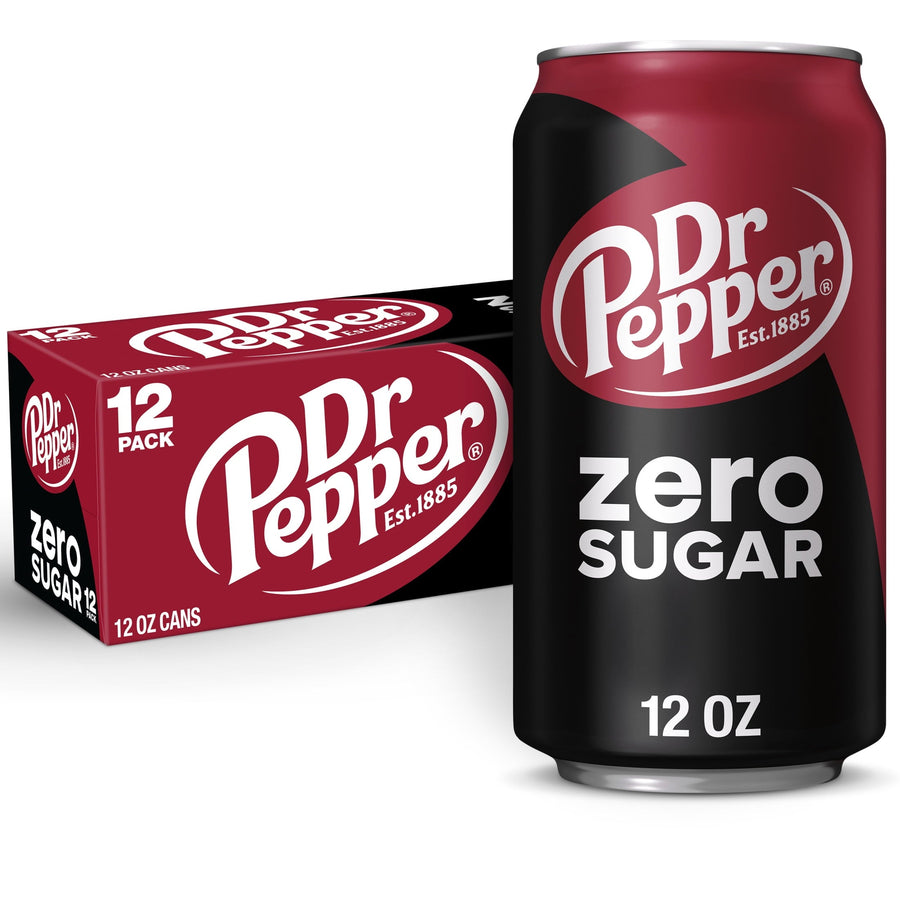 Dr Pepper Zero Sugar Soda - Chill Sip